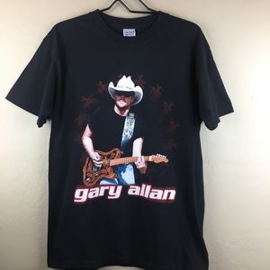 Gary Allan county singer t shirt Sz medium